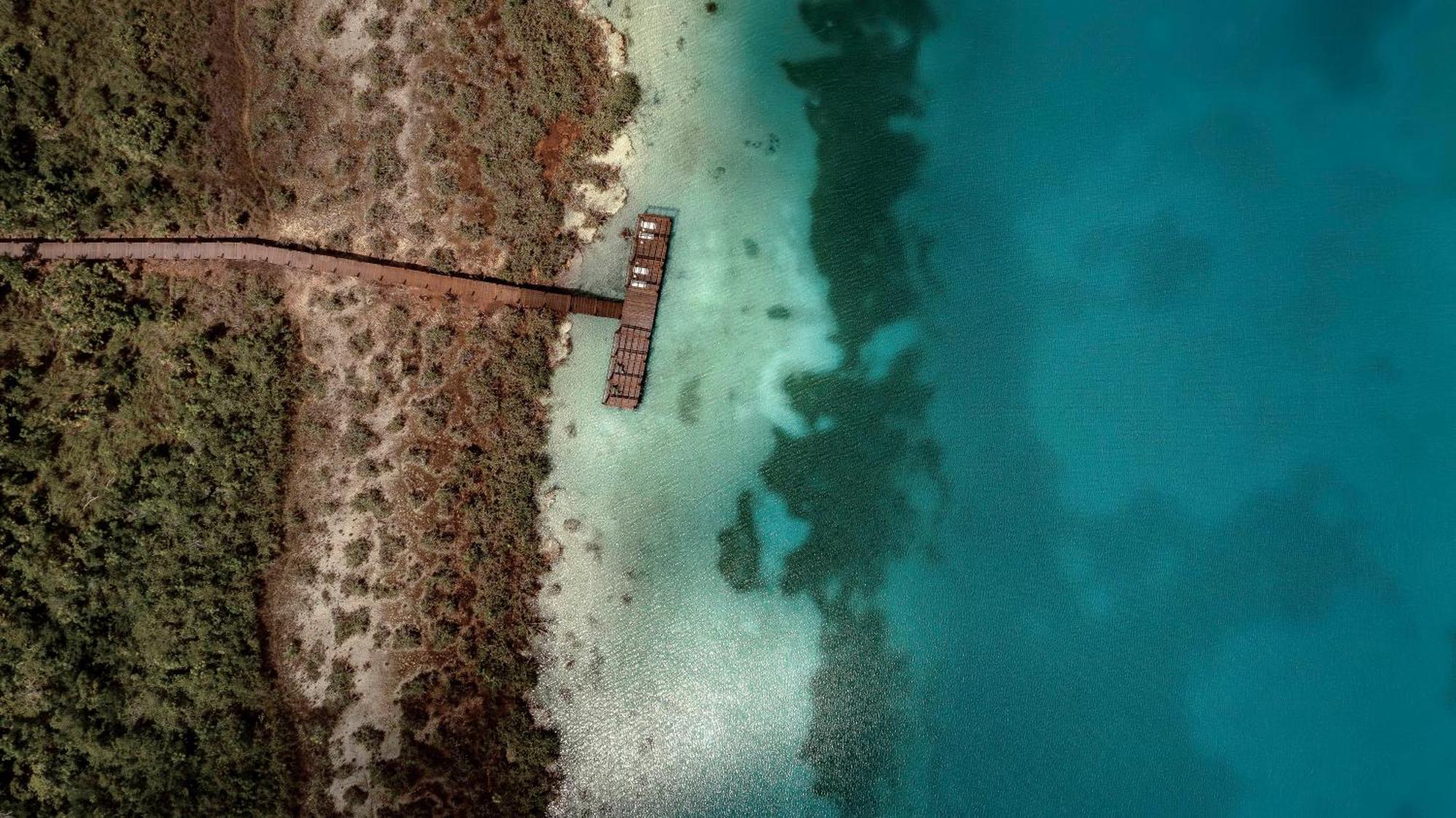 Hotel Boca De Agua Bacalar à Xul-Ha Extérieur photo
