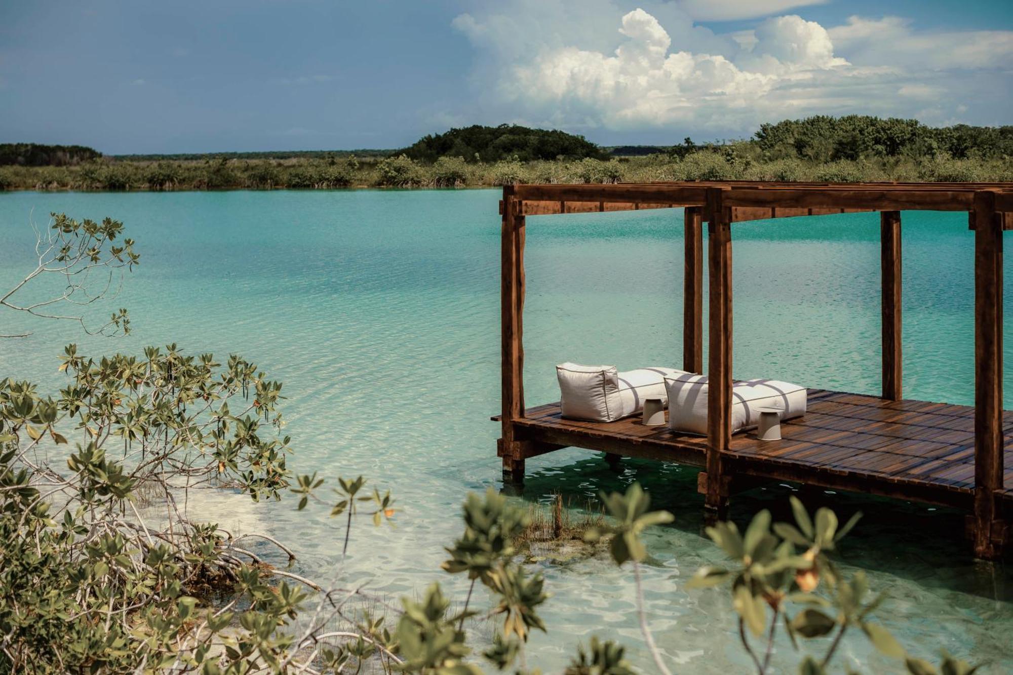 Hotel Boca De Agua Bacalar à Xul-Ha Extérieur photo