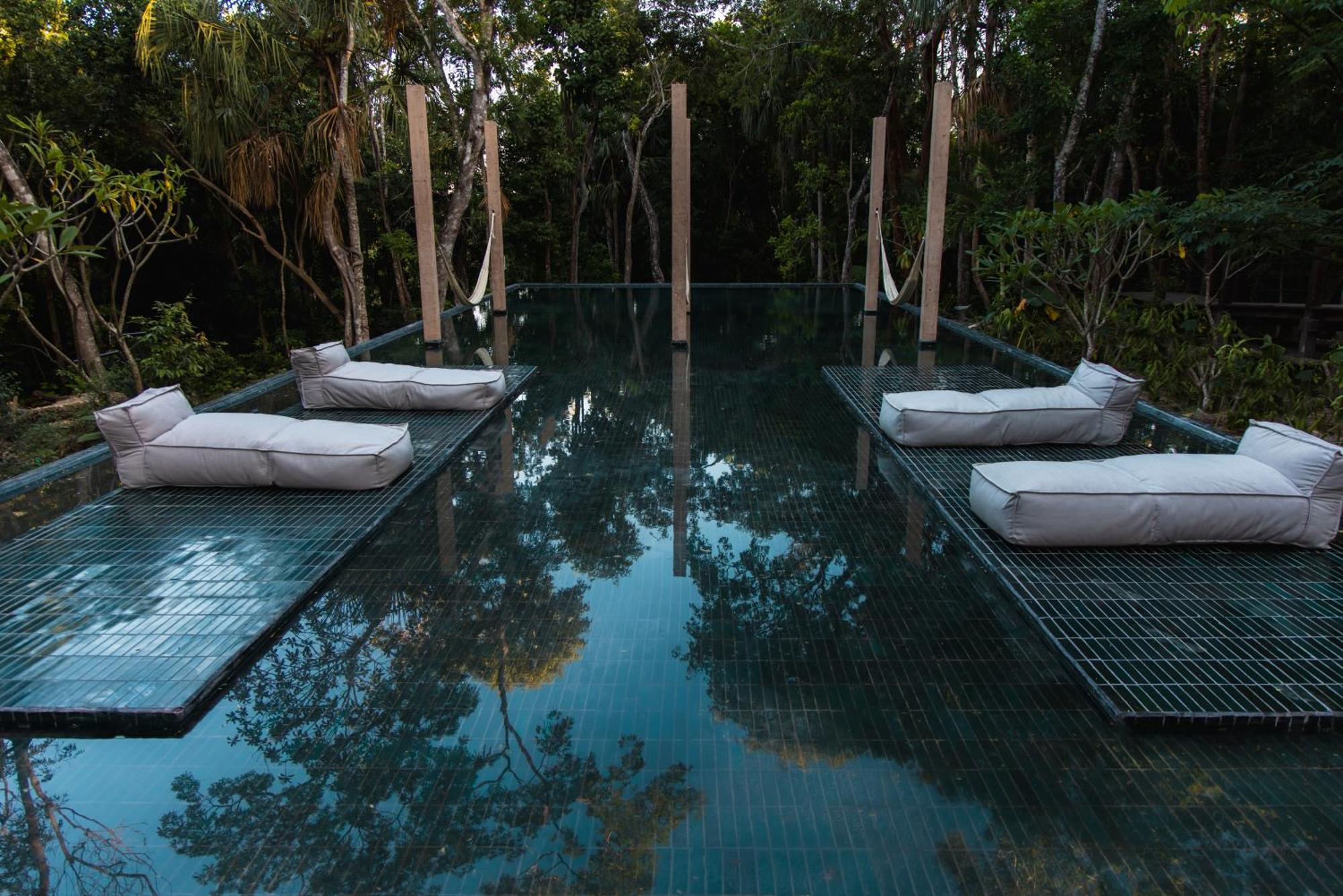 Hotel Boca De Agua Bacalar à Xul-Ha Extérieur photo