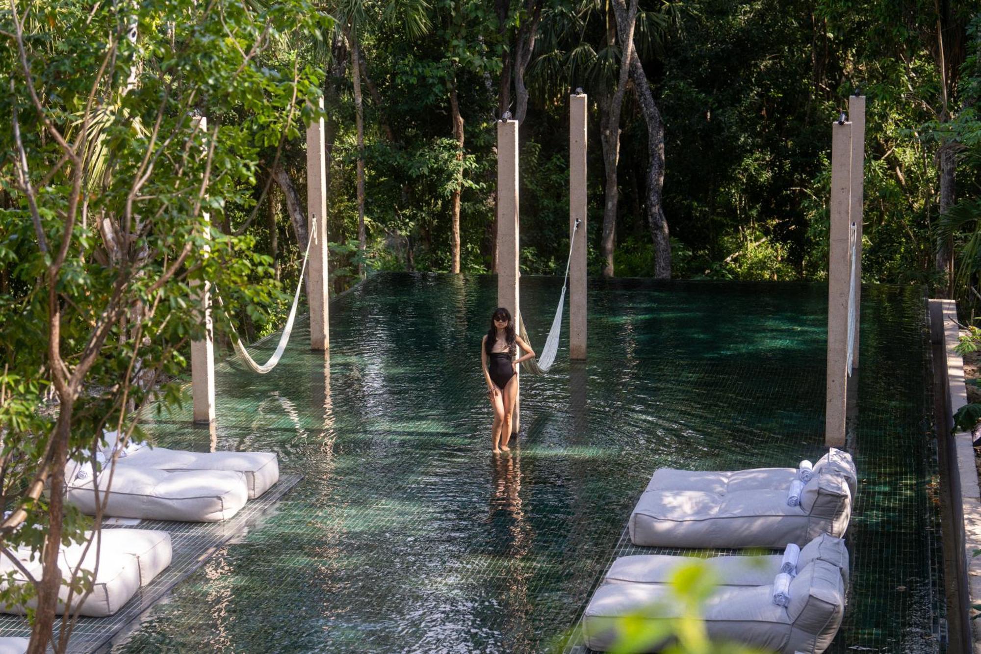 Hotel Boca De Agua Bacalar à Xul-Ha Extérieur photo